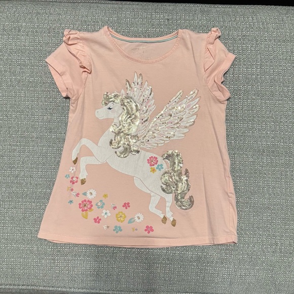 Set of Three Girls' Graphic Tees - Picture 3 of 4